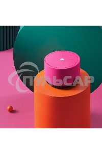 Умная колонка Яндекс Станция Лайт, 5Вт, с голосовым ассистентом Алиса, фламинго/розовый (YNDX-00025N)