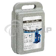 Домкрат гидравлический бутылочный, 2 т, h подъема 178–338 мм, в пласт. кейсе Stels