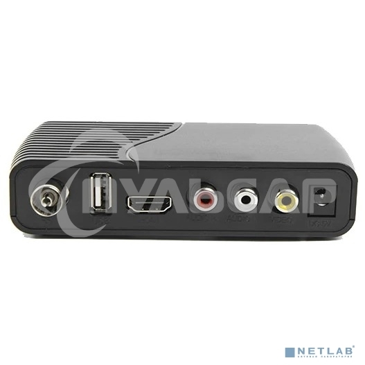Ресивер эфирный цифровой Эфир DVB-T2 HD HD-215 пластик, дисплей DOLBY DIGITAL,