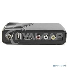 Ресивер эфирный цифровой Эфир DVB-T2 HD HD-215 пластик, дисплей DOLBY DIGITAL,