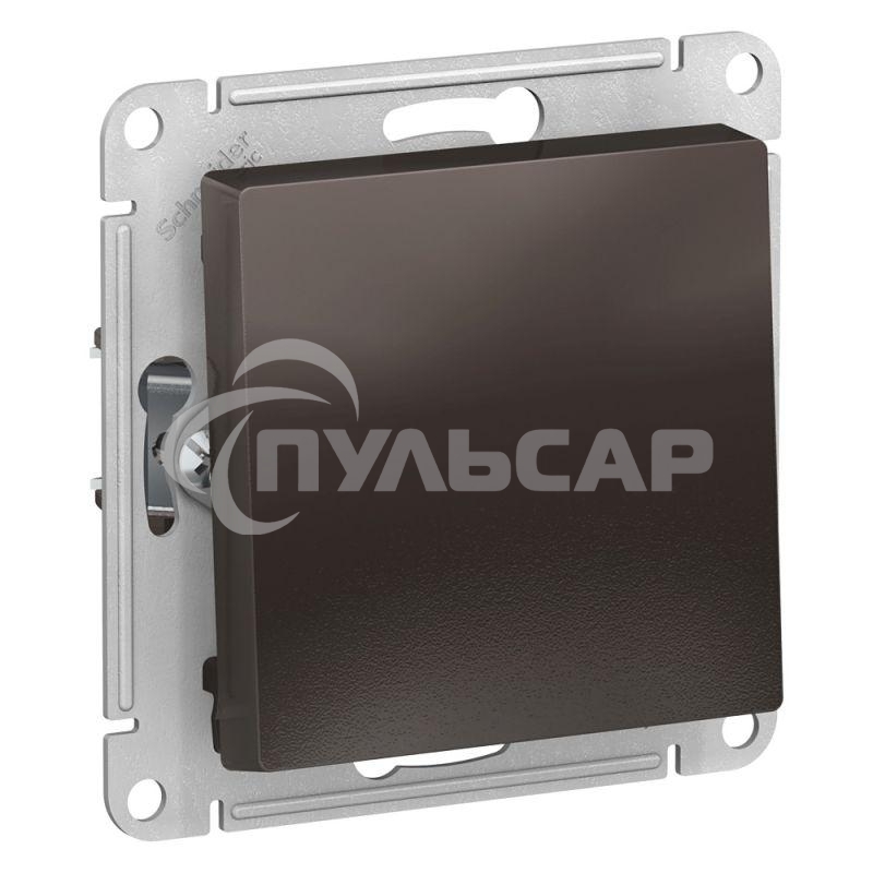 Механизм выключателя 1-кл. ATLAS DESIGN (сх.1) 10АХ мокко SchE ATN000611