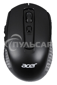Мышь беспроводная Acer OMR060 черный, 1600 dpi, радиоканал, USB, кнопки - 6
