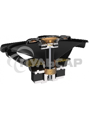 Колонки автомобильные Pioneer TS-A6978S 650Вт 92дБ 4Ом 15x23см (6x9дюйм) (ком.:2кол.) коаксиальные четырехполосные