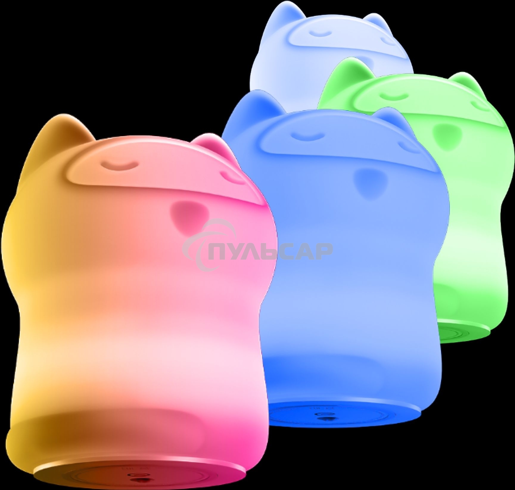 Умный детский ночник Кошка, товарный знак SBER SBDV-00125