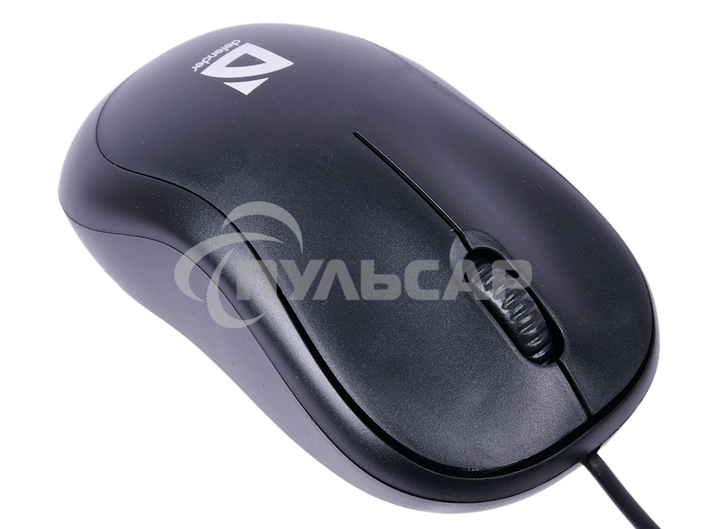 Мышь проводная Defender Patch MS-759 черный, 1000 dpi, USB, кнопки - 3