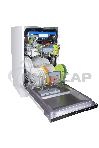 Встраиваемая посудомоечная машина Maunfeld MLP-08IM, черный, 44.8 см, 10 компл., 47 дБ, класс A++