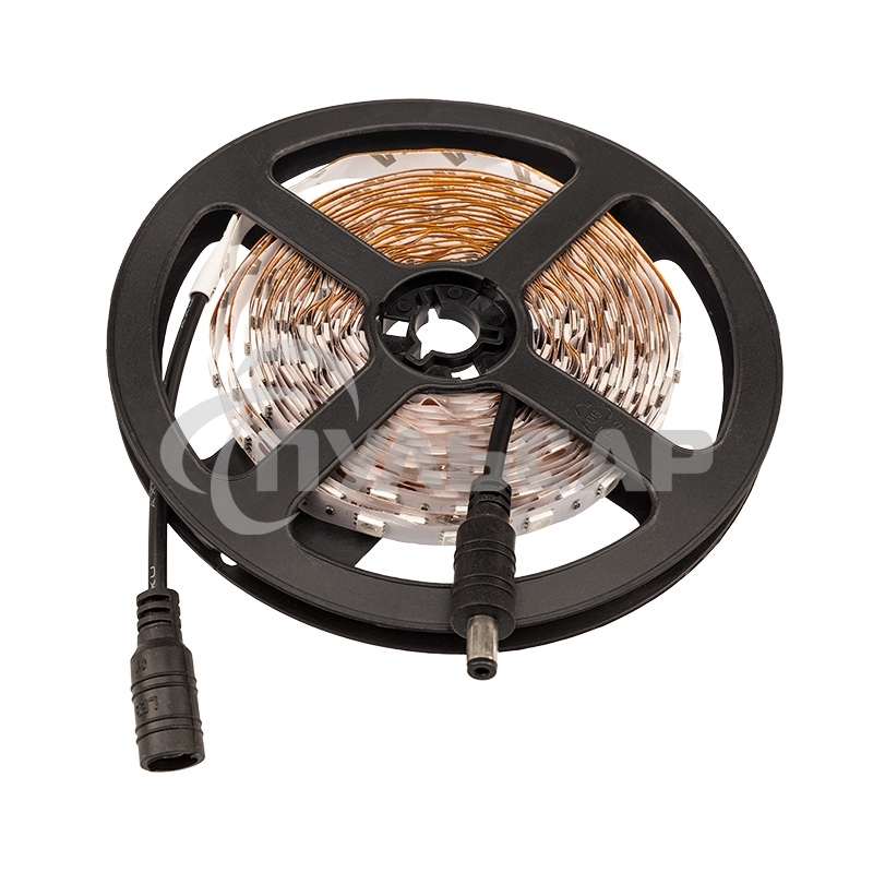 Лента светодиодная открытая, 10 мм, IP23, SMD 5050, 60 LED/m, 12 V, цвет свечения желтый