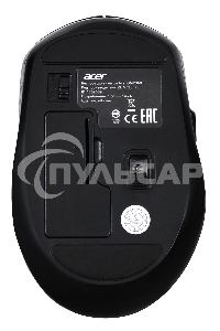 Мышь беспроводная Acer OMR060 черный, 1600 dpi, радиоканал, USB, кнопки - 6