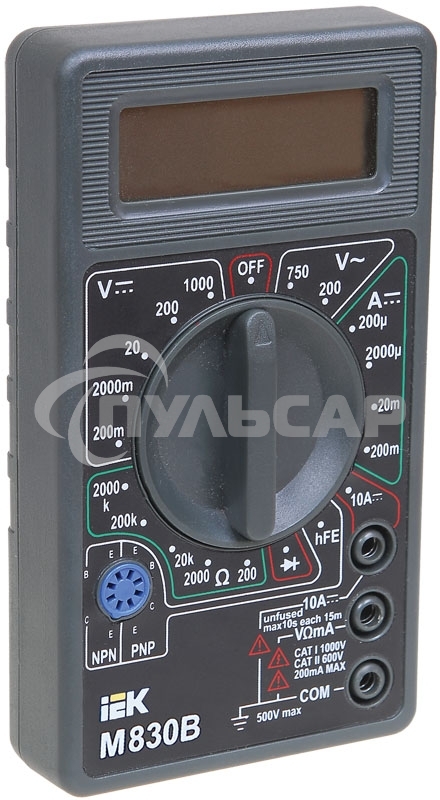 Мультиметр Iek TMD-2B-830 цифровойUniversal M830B IEK