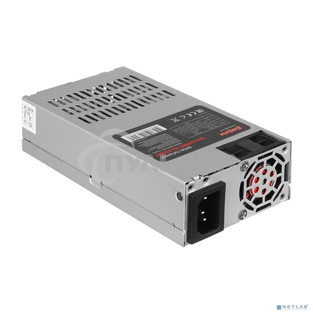 Блок питания серверный 250W ExeGate (ServerPRO-1U-F250AS) APFC, унив. для Flex1U, 24pin, 4pin,3xSATA, 2xIDE