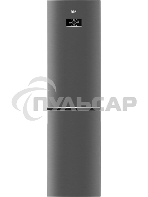 Холодильник Beko B3R0CNK332HX серебристый двухкамерный 200/100л морозилка снизу No Frost