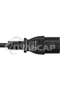 Кабель компьютер-розетка 220V EURO VDE 3G*1.0мм2 медь TELECOM TE021-CU 1,8м