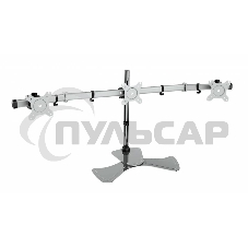 Кронштейн для мониторов Cactus CS-VM-MP330S-AL серебристый 15