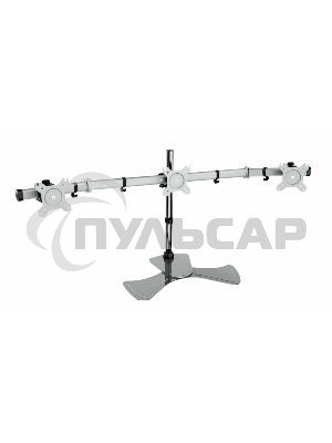 Кронштейн для мониторов Cactus CS-VM-MP330S-AL серебристый 15
