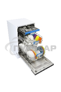 Встраиваемая посудомоечная машина Maunfeld MLP-08IM, черный, 44.8 см, 10 компл., 47 дБ, класс A++