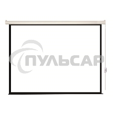 Экран с электроприводом Lumien Eco Control 187x280 см (раб. область 153х272 см) Matte White черная кайма по периметру 16:9