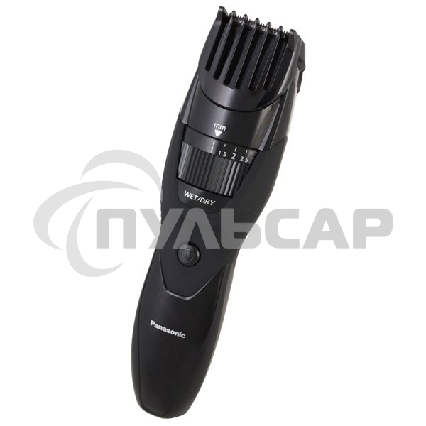 Триммер Panasonic ER-GB42-K520 для стрижки бороды и усов, работает от аккумулятора, черный