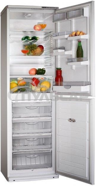 Холодильник Atlant ХМ-6025-080 серебристый двухкамерный 225/139л морозилка снизу