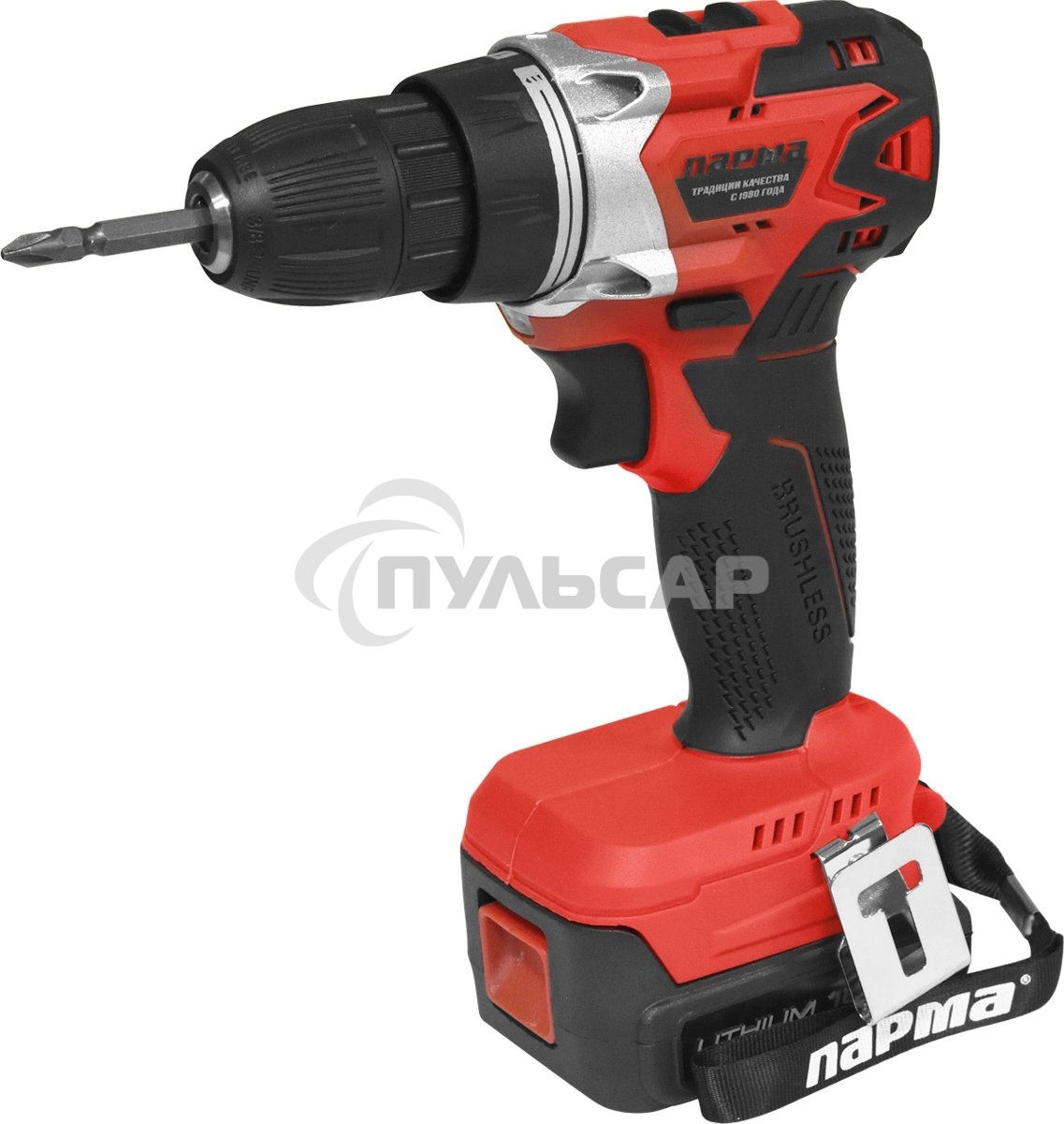 Дрель-шуруповерт Парма акк. ДША-02А-2016/2Li 02.021.00010