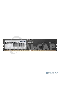Оперативная память Patriot Signature, DDR5, 8Gb (1x8 Gb), 5200 MHz, CL42, DIMM