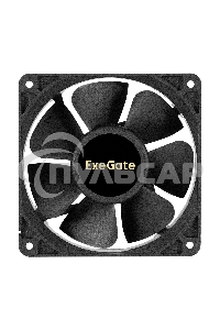 Вентилятор для корпуса ExeGate EX12038S3P-24 черный, 120 мм, 3000 об/мин, 46.1 дБ, 3 pin