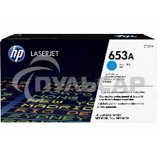 Тонер Картридж HP 653A CF321A голубой для HP MFP M680 (16000стр.)