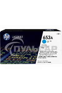 Тонер Картридж HP 653A CF321A голубой для HP MFP M680 (16000стр.)