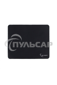 Коврик для мыши Gembird MP-BLACK, черный, размеры 250*200*2мм, полиэстер/резина