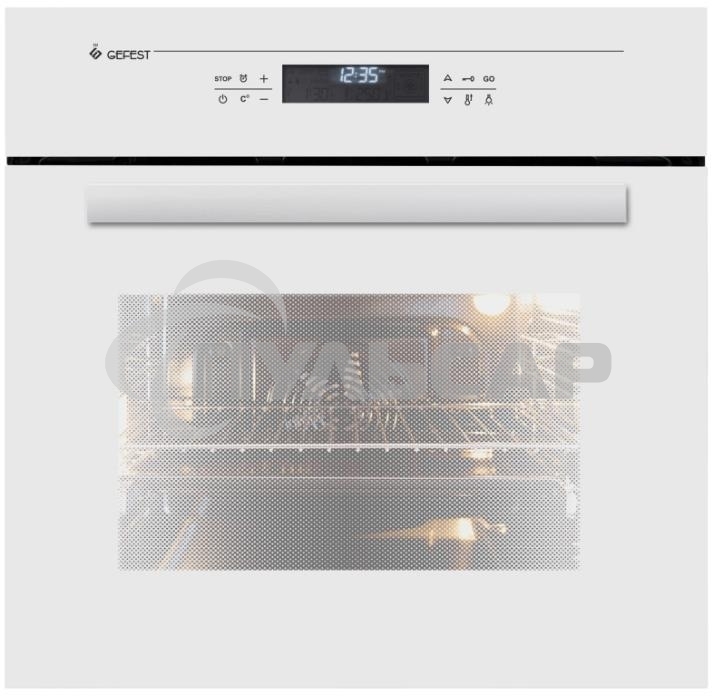 Духовой шкаф электрический Gefest ЭДВ ДА 622-04 БS белый, встраиваемый