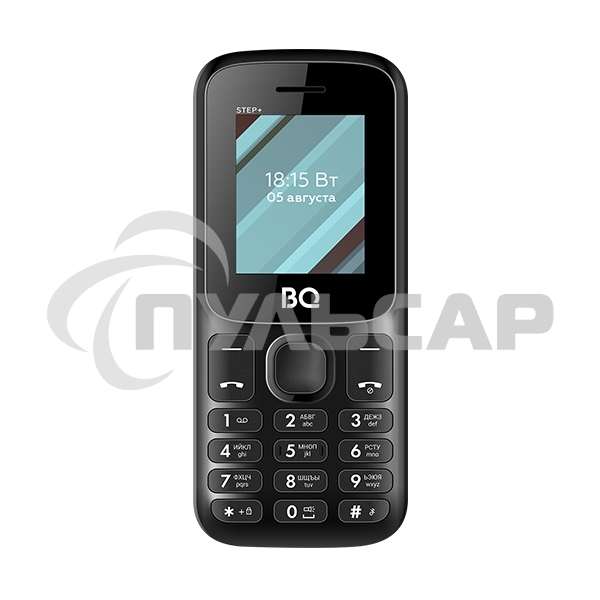 Мобильный телефон BQ 1848 Step+ черный/синий
