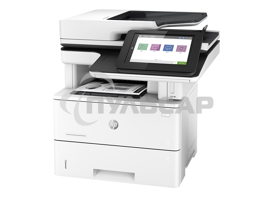 МФУ лазерное HP LaserJet Enterprise M528f (1PV65A), A4, ч/б, печ. до 43 стр/мин., скан. до 43 стр/мин. (ч/б) 38 стр/мин. (цвет), 1200 x 1200 dpi (печать) 600x600dpi (скан.), USB, RJ-45