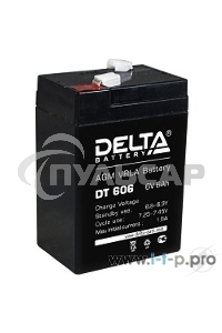Батарея Delta DT 606 (6V, 6Ah)
