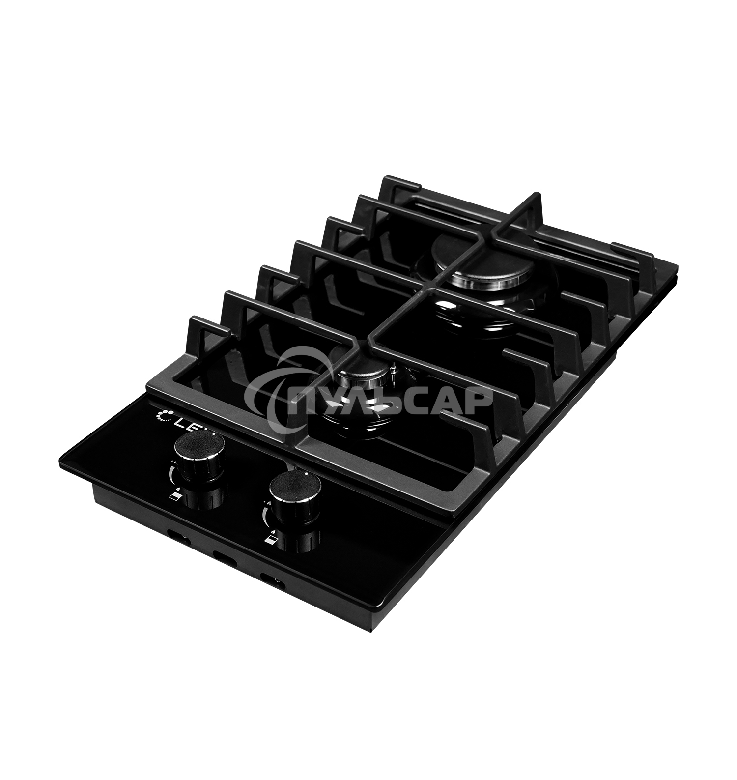 Газовая варочная панель LEX GVG 321 BL2 конфорки газ-контроль электроподжиг