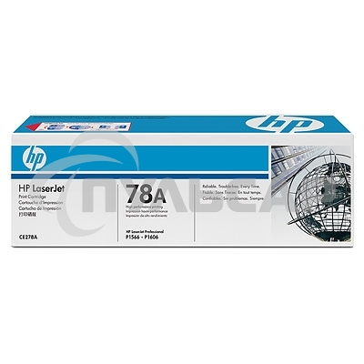 Картридж лазерный HP CE278A черный LJ P1566/P1606 (2100стр.)