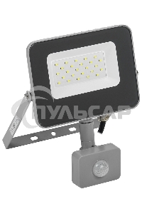 Прожектор Iek LPDO702-20-K03 СДО 07-20Д светодиодный серый с ДД IP44 IEK