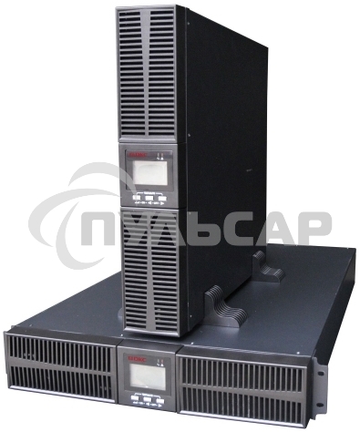 Источник бесперебойного питания ДКС Онлайн серии Small Rackmount, 3000 ВА/2700 Вт, 1/1, 8xIEC C13, EPO, USB, RS-232, RJ45, Rack 2U, 6x9А·ч