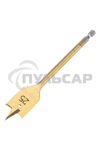 Набор сверл Matrix перовых по дереву, 6-8-10-12-13-14-16-18-19-20-22-24-25 мм 13 шт дерев