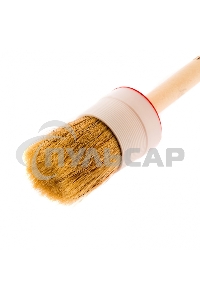 Кисть круглая №12 (45 мм), натуральная щетина, деревянная ручка MTX 82082