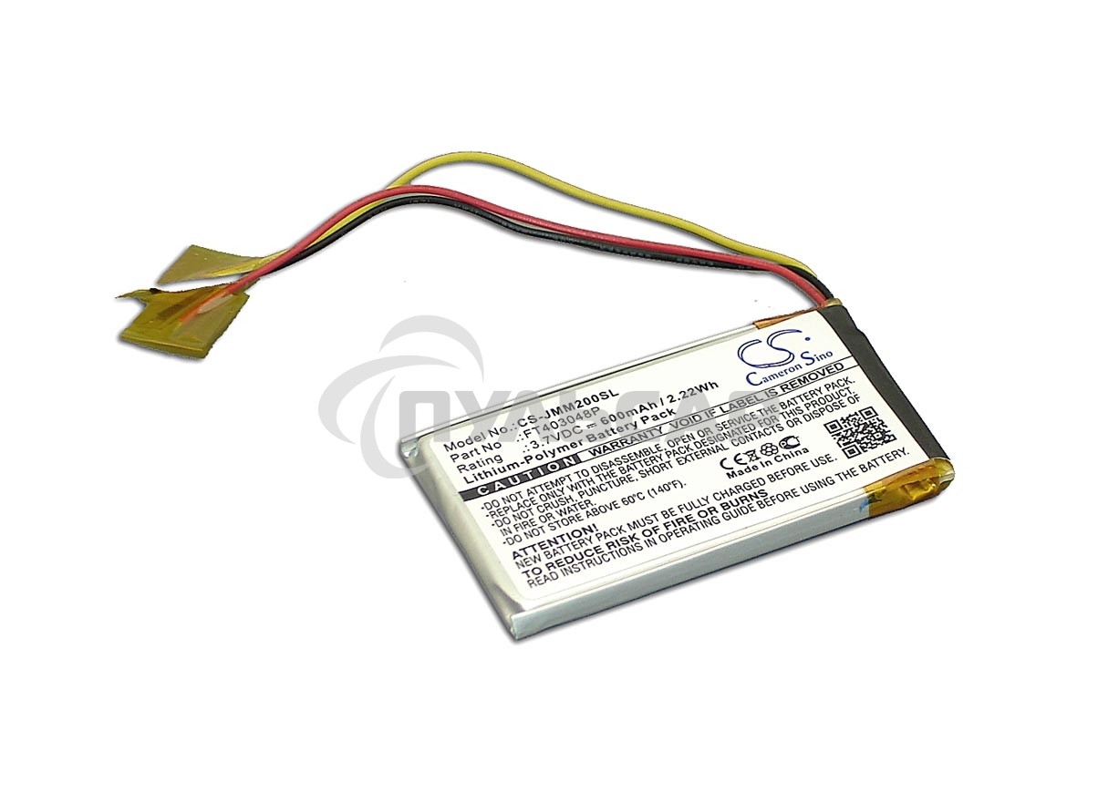 Аккумуляторная батарея CameronSino CS-JMM200SL для JBL Clip 3.7V 600mAh 2.22Wh