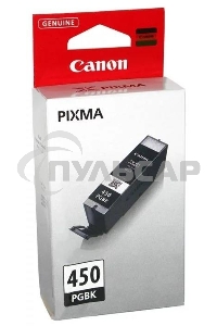 Картридж струйный Canon PGI-450PGb,K (6499B001) пигментный черный (15 мл. 300 стр.) для PIXMA iP7240/MG6340/MG5440