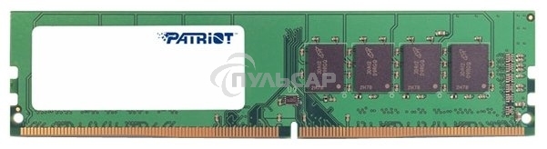 Оперативная память Patriot Signature, DDR4, 4Gb (1x4 Gb), 2666 MHz, CL19, DIMM