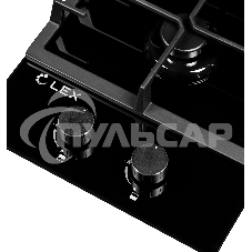 Газовая варочная панель LEX GVG 321 BL2 конфорки газ-контроль электроподжиг