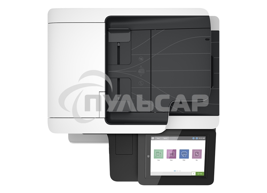 МФУ лазерное HP LaserJet Enterprise M528f (1PV65A), A4, ч/б, печ. до 43 стр/мин., скан. до 43 стр/мин. (ч/б) 38 стр/мин. (цвет), 1200 x 1200 dpi (печать) 600x600dpi (скан.), USB, RJ-45