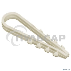 Дюбель-хомут ДХ 19-25 нейлон белый (уп.100шт) Fortisflex 57551