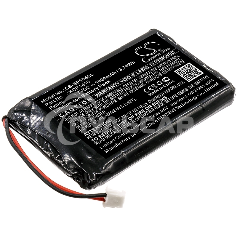 Аккумулятор CameronSino CS-SP154SL для Sony PlayStation 4 3.7V 1000mAh