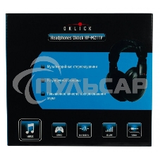 Наушники мониторные Oklick HP-M211V 1.8м черный проводные (оголовье)