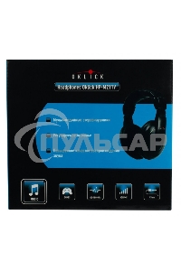 Наушники мониторные Oklick HP-M211V 1.8м черный проводные (оголовье)