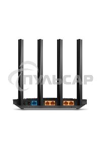 Роутер беспроводной TP-Link Archer C80 AC1900 10/100/1000BASE-TX черный