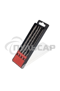 Набор буров по бетону 5-6-8-10х160 мм, 4 шт., в пластиковой коробке SDS PLUS Kranz 