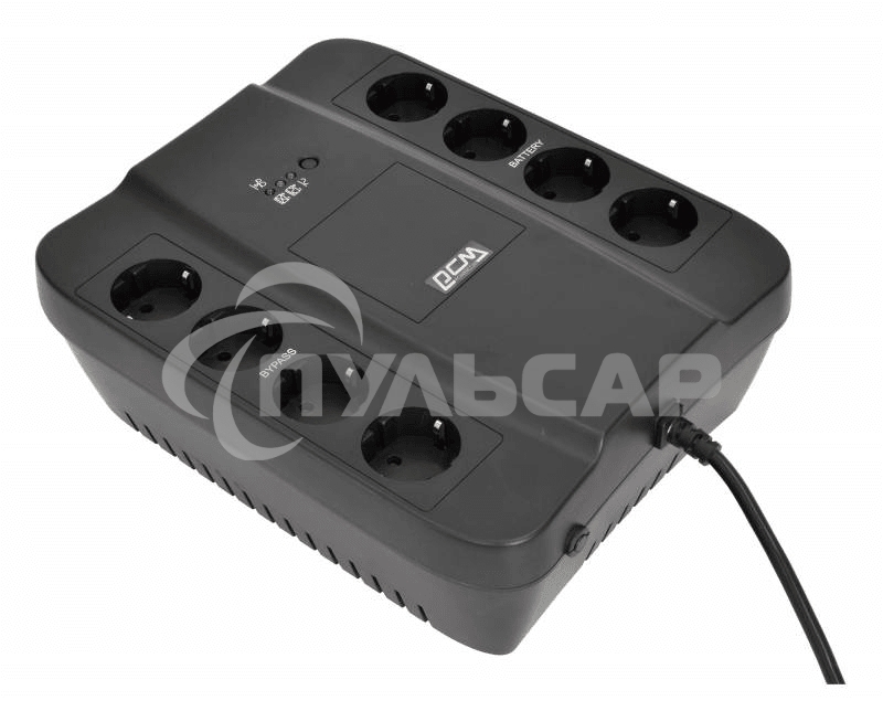 Источник бесперебойного питания Powercom Spider SPD-650N 390Вт 650ВА черный